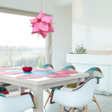 Zade pink matte lampshade